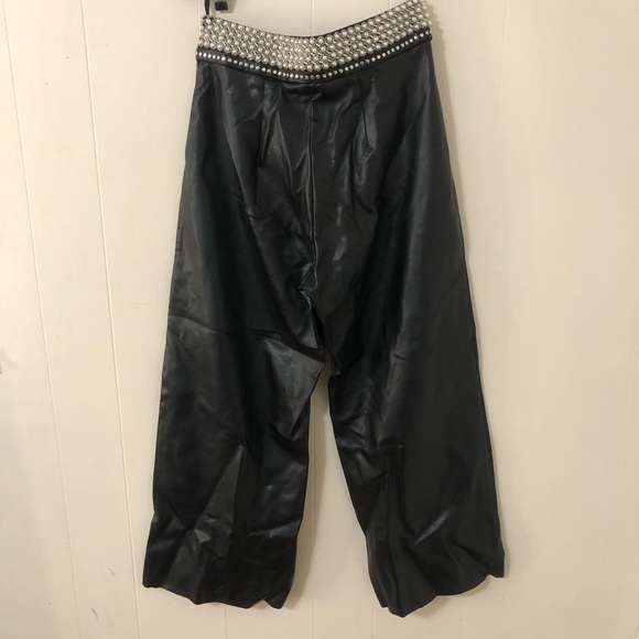 River Island pearl embellished wide leg pants (6) - Picture 4 of 8